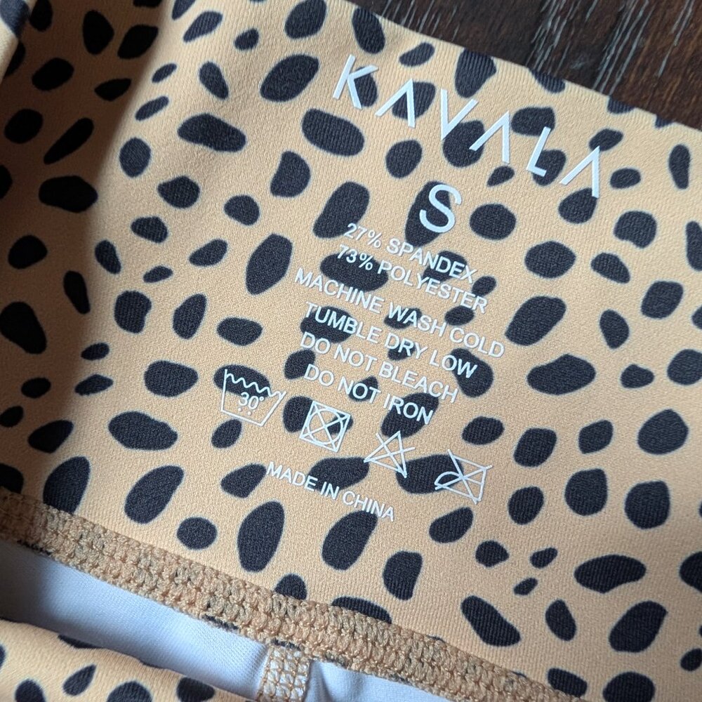 NWOT Kavala Collective Cheetah Print Leggings - Picture 5 of 6